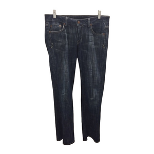 Union Clothing Co Dark Distressed Jeans